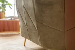 Hot KARE Design Sofa Rimini 160x76 cm oliwkowa 2-osobowa - KARE