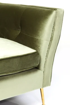 Hot KARE Design Sofa Rimini 160x76 cm oliwkowa 2-osobowa - KARE