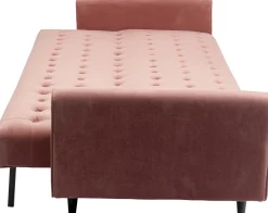 Hot KARE Design Sofa rozkładana Milchbar 219 cm jasnoróżowa - KARE
