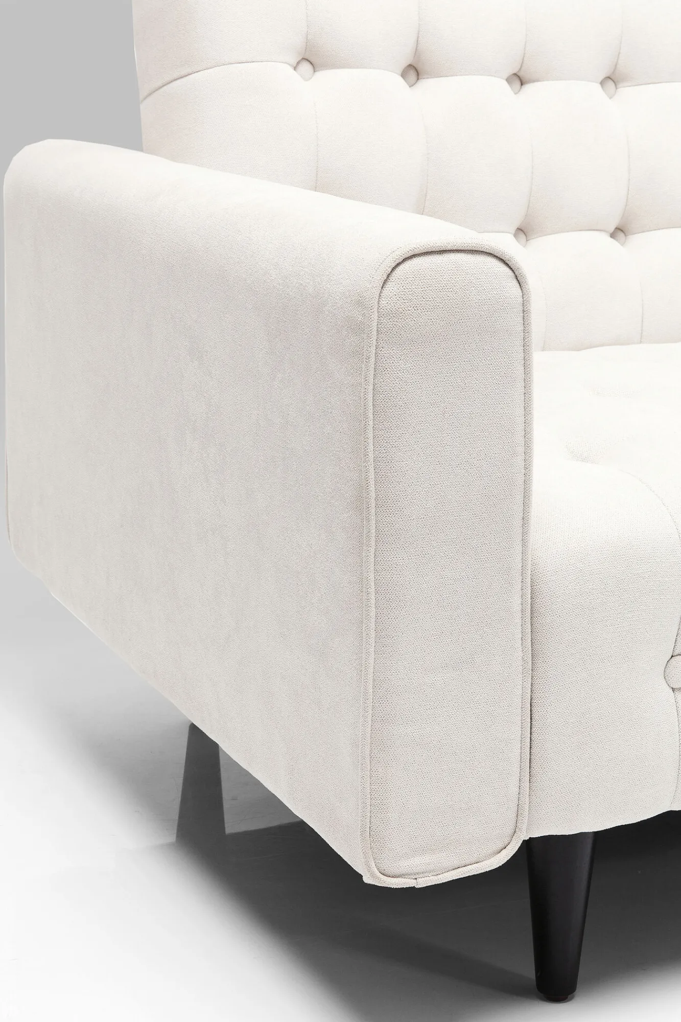 Best KARE Design Sofa rozkładana Milchbar 219 cm beżowa - KARE