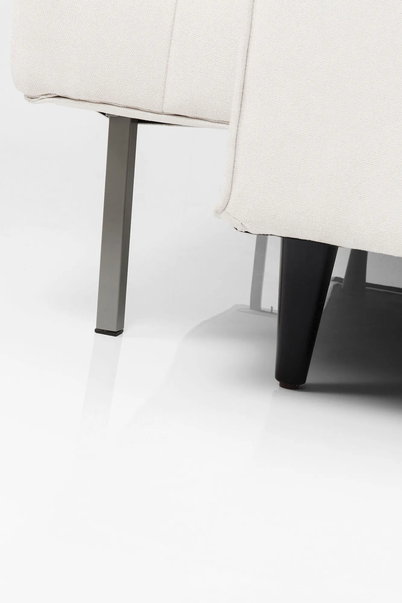 Best KARE Design Sofa rozkładana Milchbar 219 cm beżowa - KARE