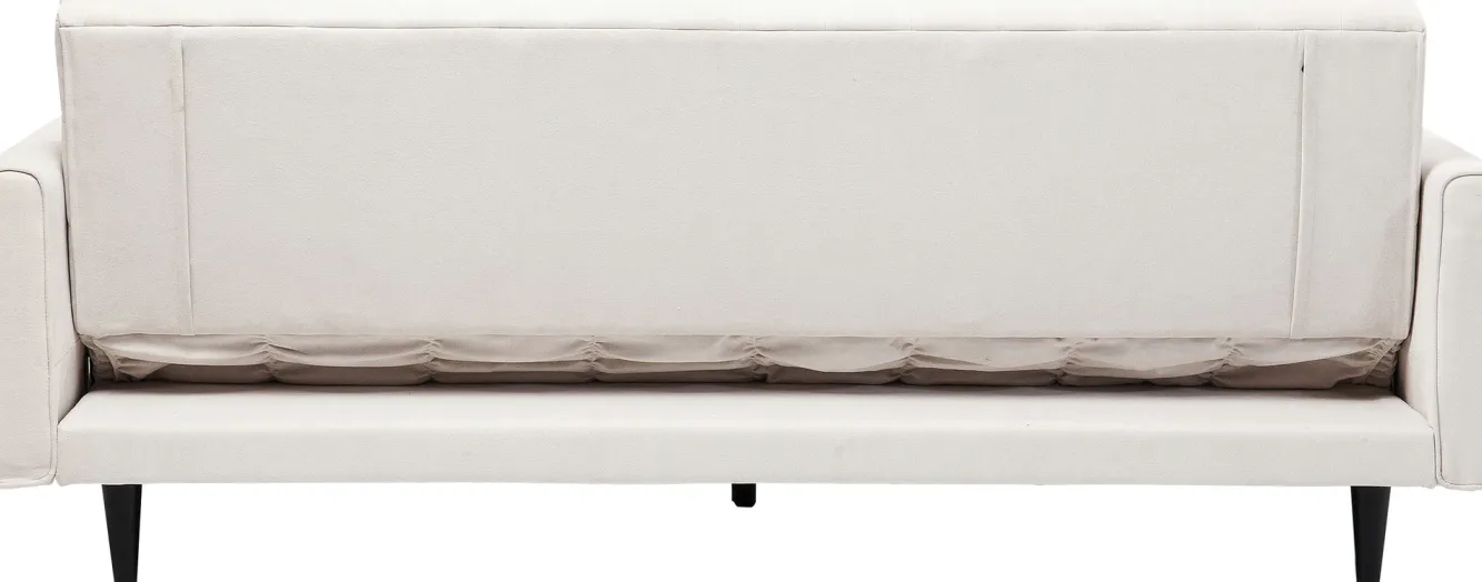 Best KARE Design Sofa rozkładana Milchbar 219 cm beżowa - KARE