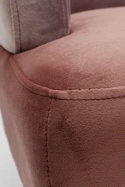 Sale KARE Design Sofa Sandwich 125 cm jasnoróżowa - KARE