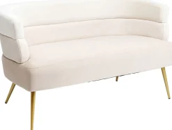 Sale KARE Design Sofa Sandwich 2 os. 125 cm kremowo-beżowa - KARE