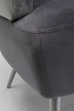 New KARE Design Sofa Sandwich 2 os. 125 cm szara - KARE