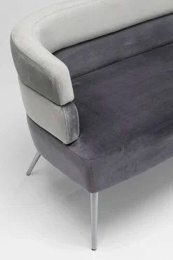 New KARE Design Sofa Sandwich 2 os. 125 cm szara - KARE