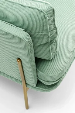 Hot KARE Design Sofa Shirly 3 os. 221 cm miętowa - KARE