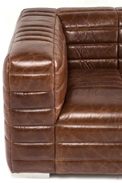 Clearance KARE Design Sofa Square Dance 234x112 cm skóra naturalna - KARE