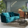 Fashion KARE Design Sofa Vegas Forever 232x90 cm turkusowa - KARE