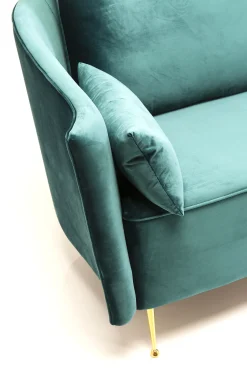 Fashion KARE Design Sofa Vegas Forever 232x90 cm turkusowa - KARE