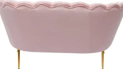 Hot KARE Design Sofa Water Lily 2-os. 132 cm jasnoróżowa - KARE