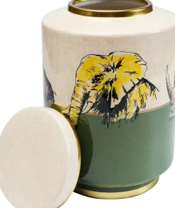 Fashion KARE Design Słoik dekoracyjny Wild Life Ø22x33 cm kolorowy - KARE