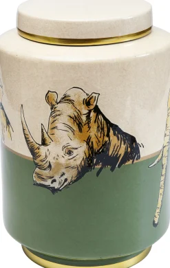 Fashion KARE Design Słoik dekoracyjny Wild Life Ø22x33 cm kolorowy - KARE