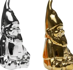 Fashion KARE Design Solniczka i pieprzniczka Gnome srebrno-złota (2-szt) - KARE