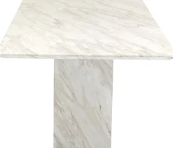 Clearance KARE Design Stół Artistico Marble 160x90 cm biały - KARE