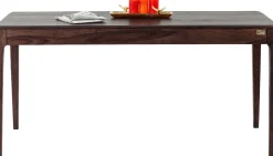 New KARE Design Stół Brooklyn 200x100 cm czarnobrązowy orzech włoski - KARE