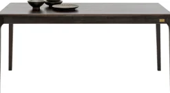 Discount KARE Design Stół Brooklyn 160x80 cm czarnobrązowy orzech włoski - KARE
