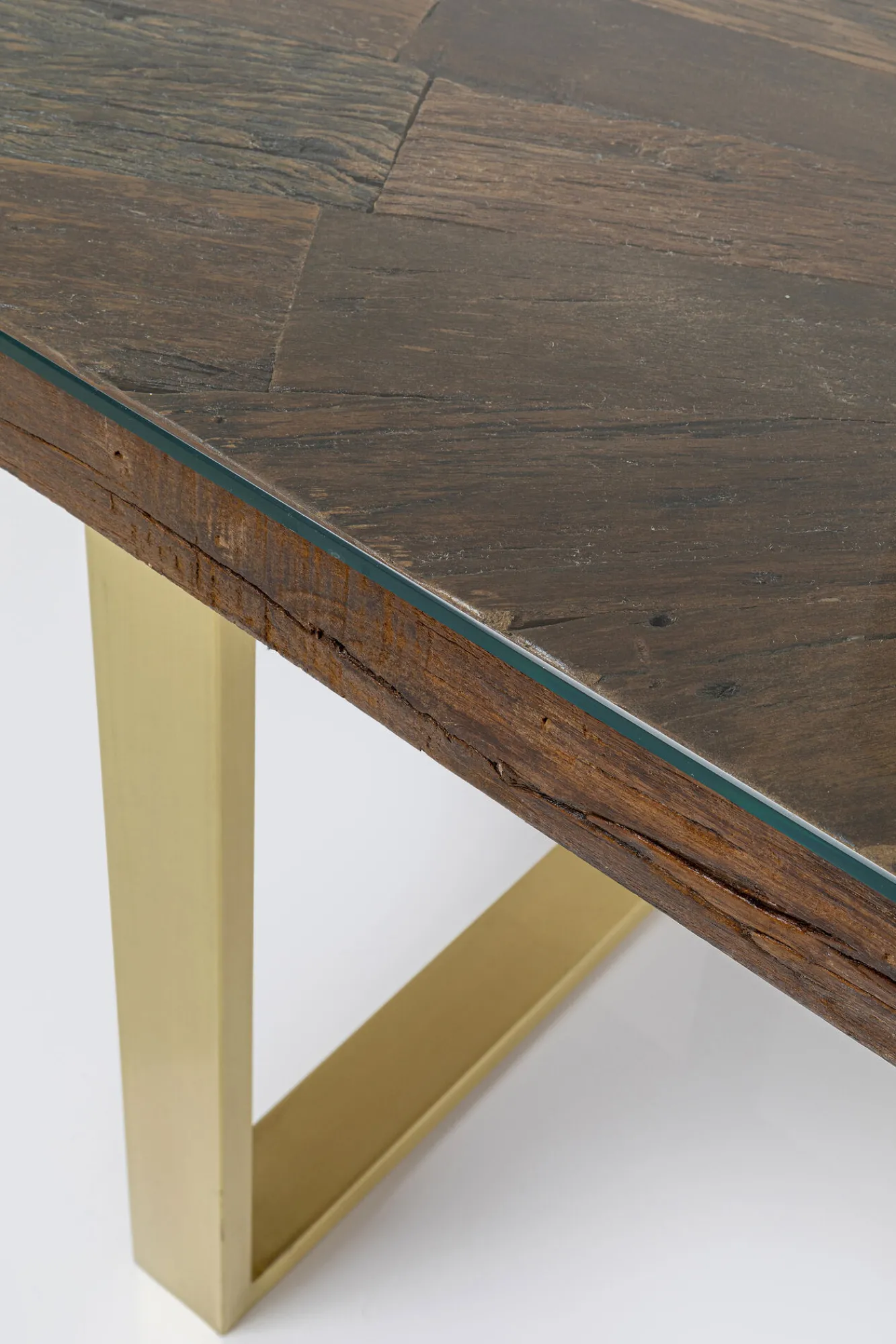 Clearance KARE Design Stół Conley 160x80 cm brązowy - KARE