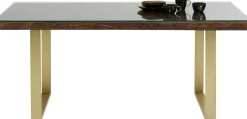 Clearance KARE Design Stół Conley 160x80 cm brązowy - KARE