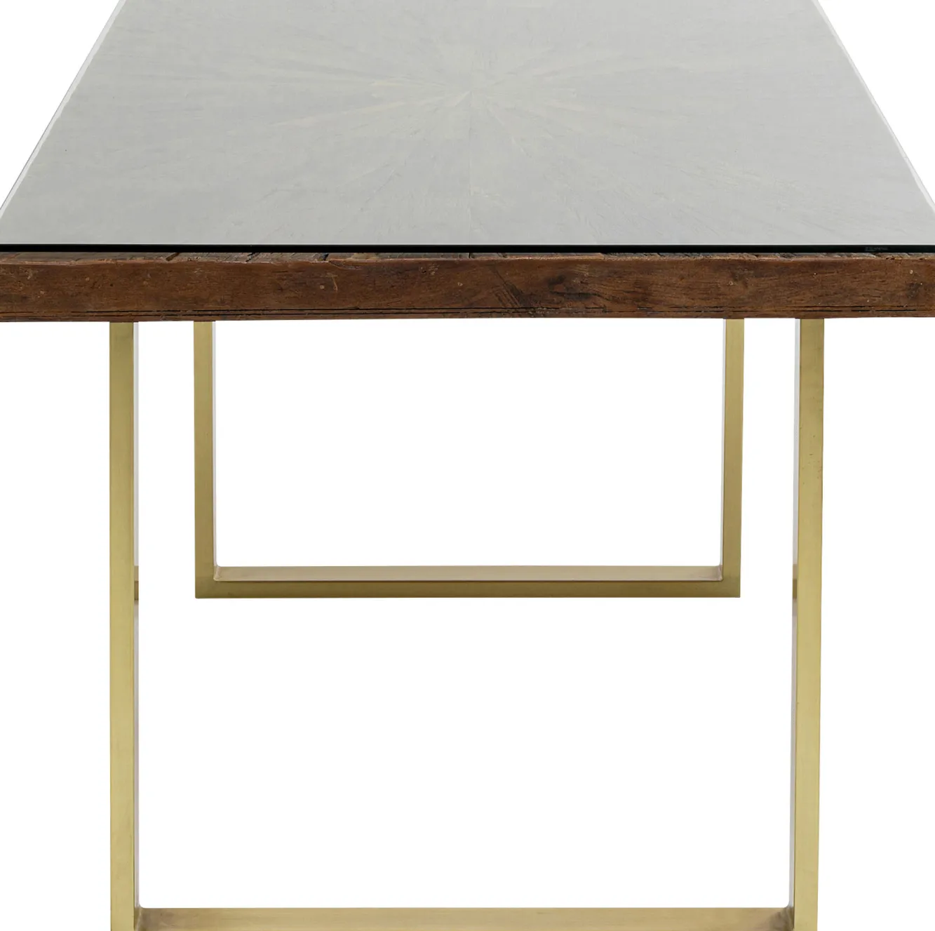 Clearance KARE Design Stół Conley 160x80 cm brązowy - KARE