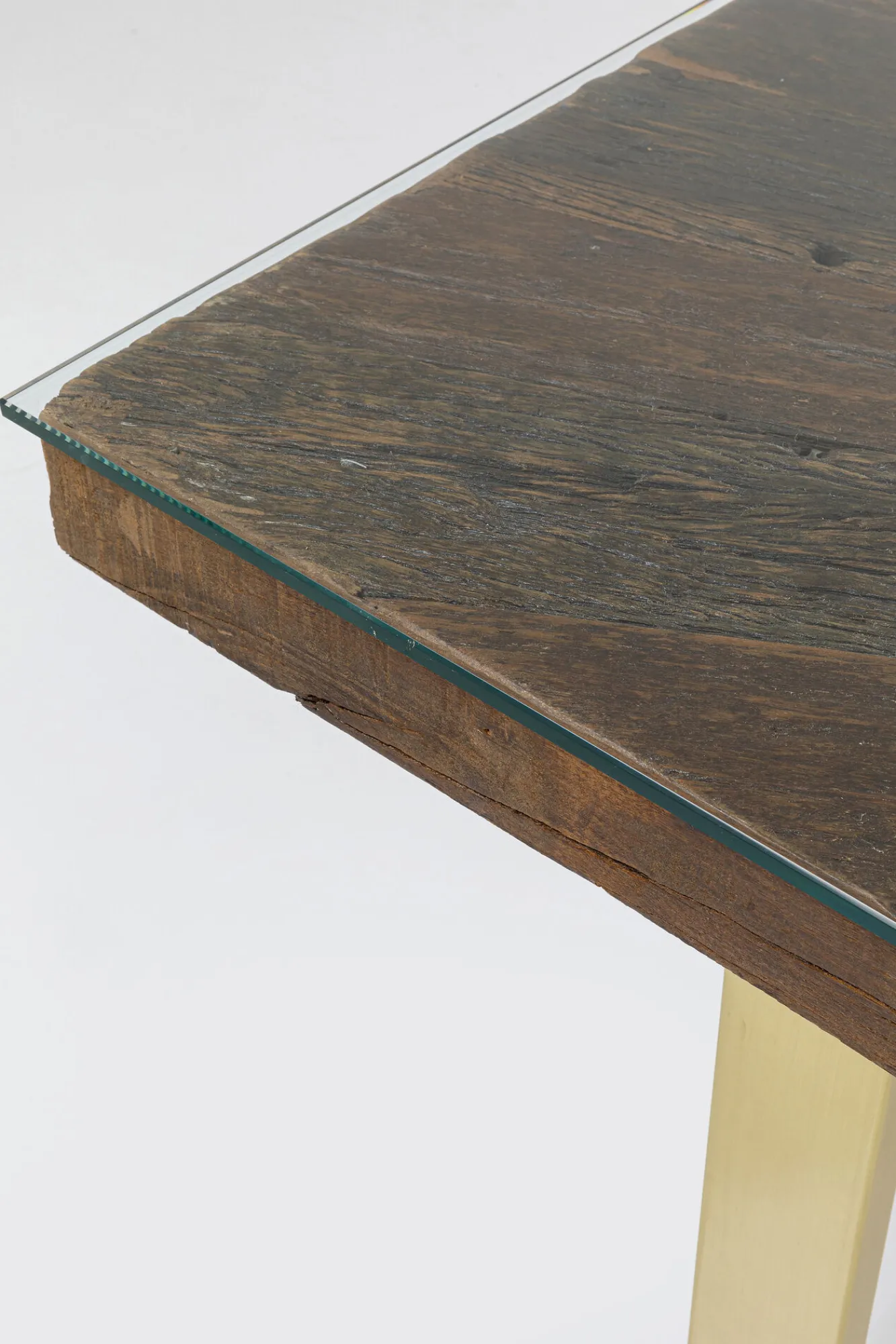 Clearance KARE Design Stół Conley 160x80 cm brązowy - KARE