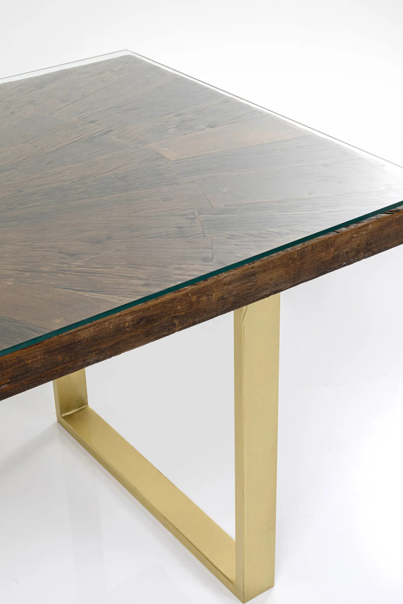 Clearance KARE Design Stół Conley 160x80 cm brązowy - KARE