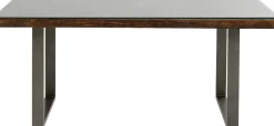 Hot KARE Design Stół Conley 180x90 cm brązowy nogi stalowe - KARE