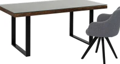 New KARE Design Stół Conley 180x90 cm nogi czarne - KARE