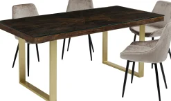 Sale KARE Design Stół Conley 180x90 cm nogi mosiężne - KARE