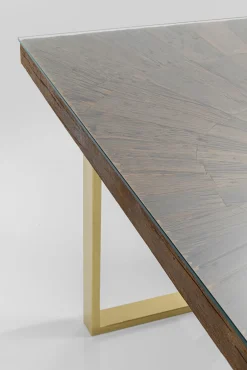 Sale KARE Design Stół Conley 180x90 cm nogi mosiężne - KARE
