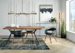 Hot KARE Design Stół Downtown 180x90 cm orzechowy - KARE