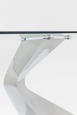 Discount KARE Design Stół Gloria 200x100 cm chromowy - KARE