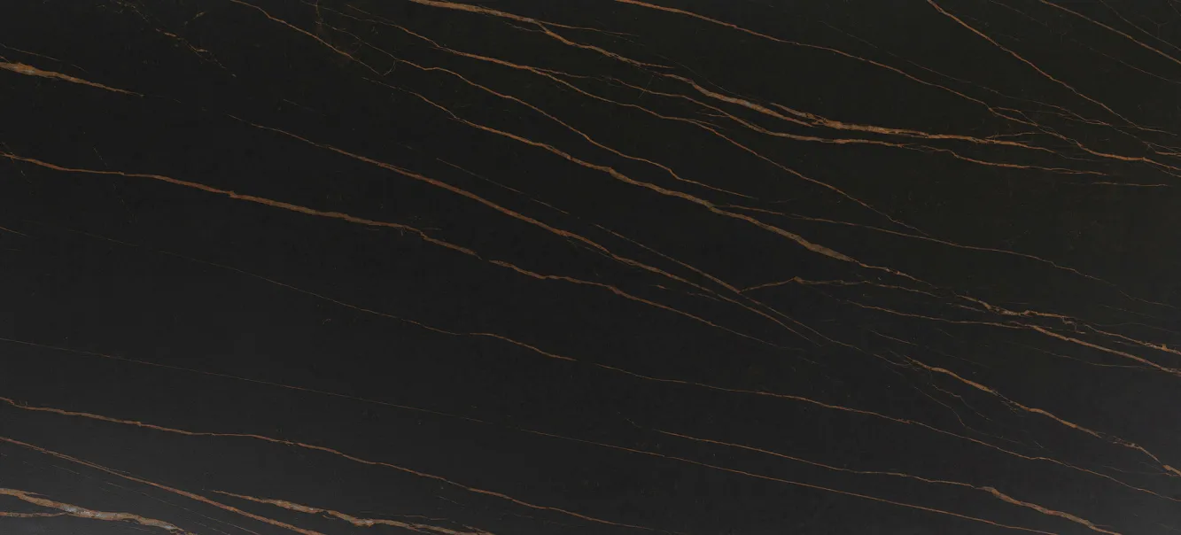 Best KARE Design Stół Gloria 200x100 cm czarny - blat ceramika - KARE