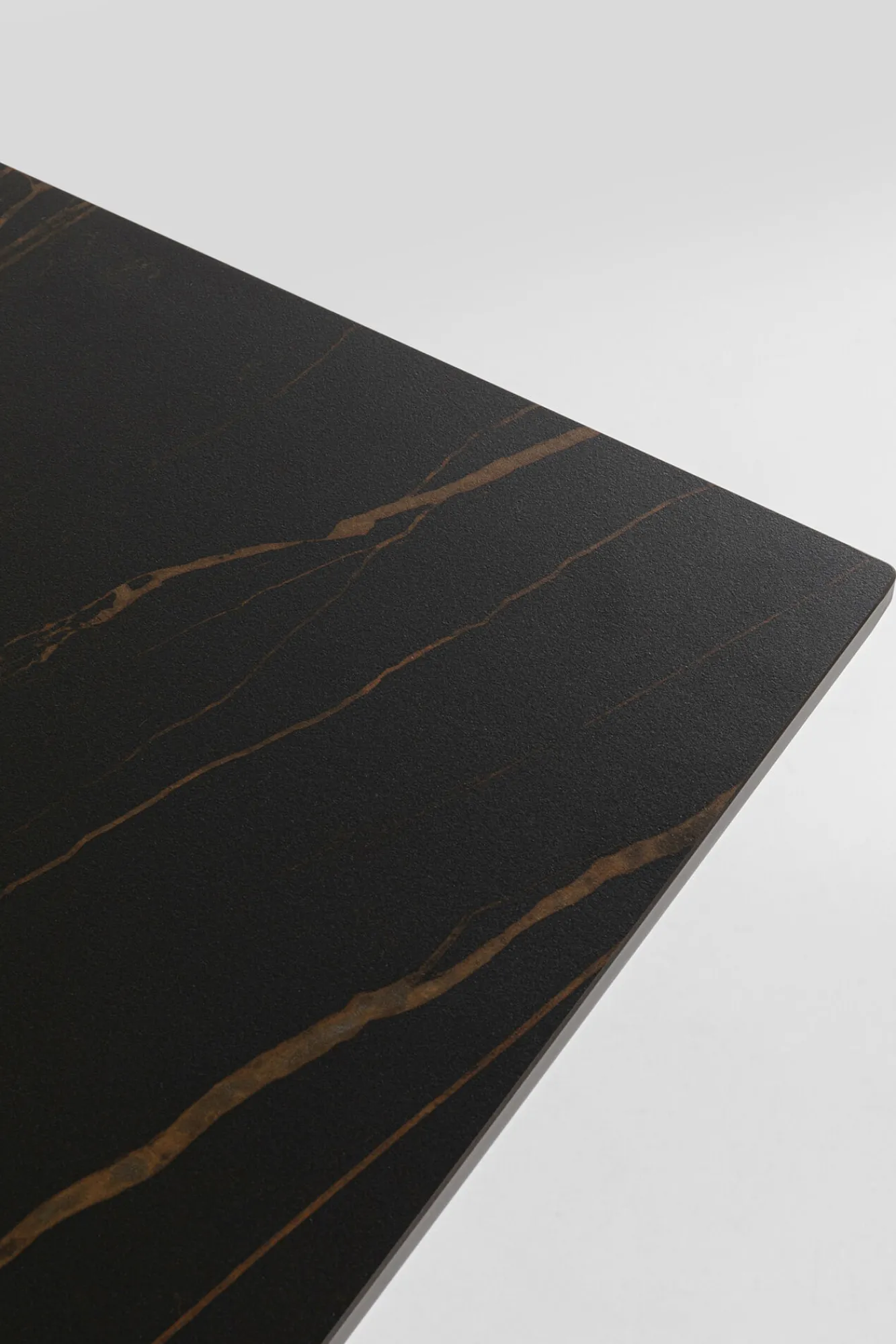 Best KARE Design Stół Gloria 200x100 cm czarny - blat ceramika - KARE