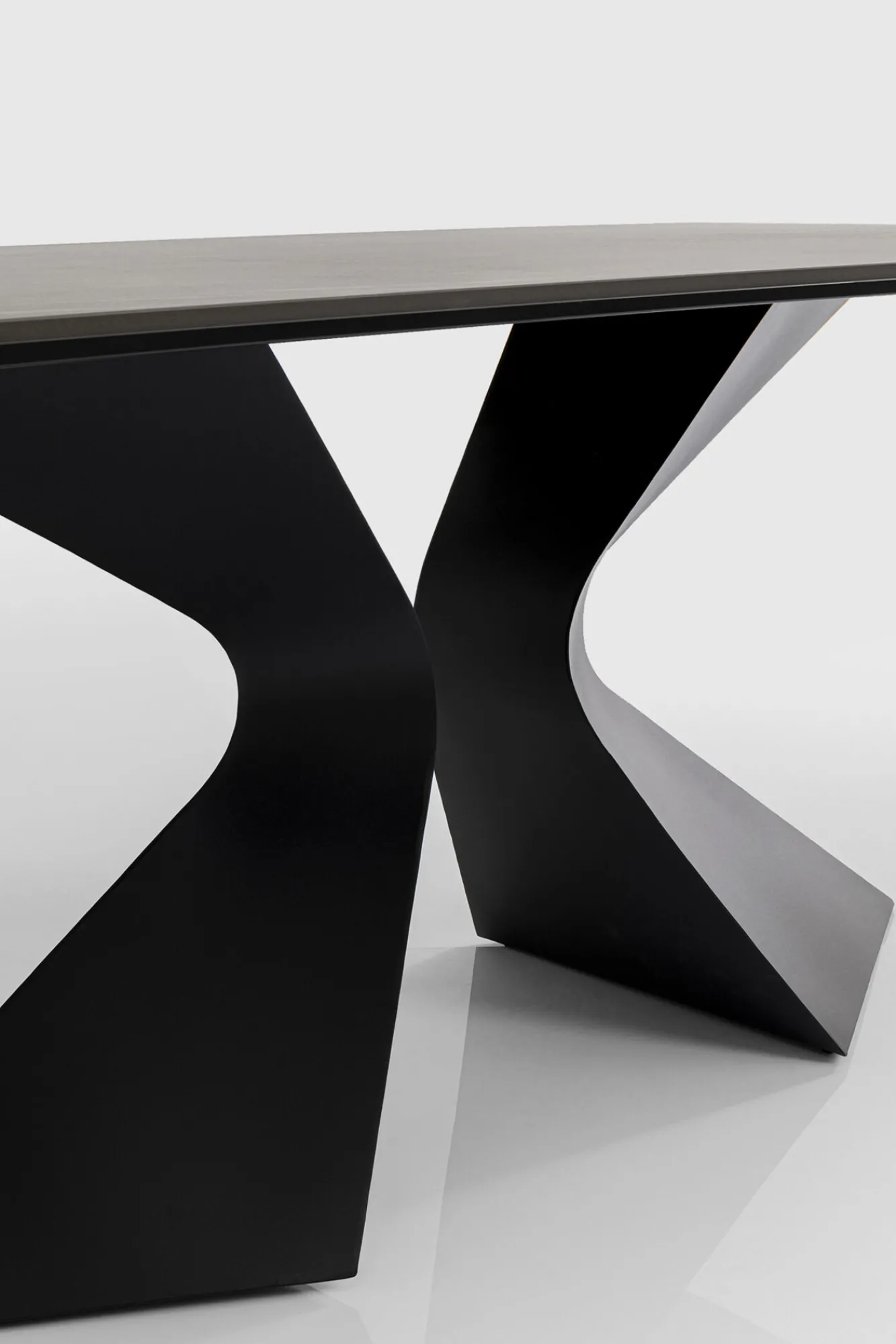 Best KARE Design Stół Gloria 200x100 cm czarny - blat ceramika - KARE