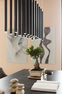 Best KARE Design Stół Gloria 200x100 cm czarny - blat ceramika - KARE