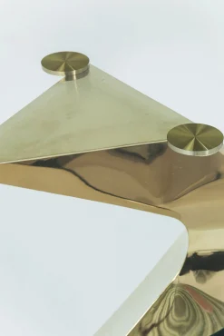 Fashion KARE Design Stół Gloria 200x100 cm złoty - KARE