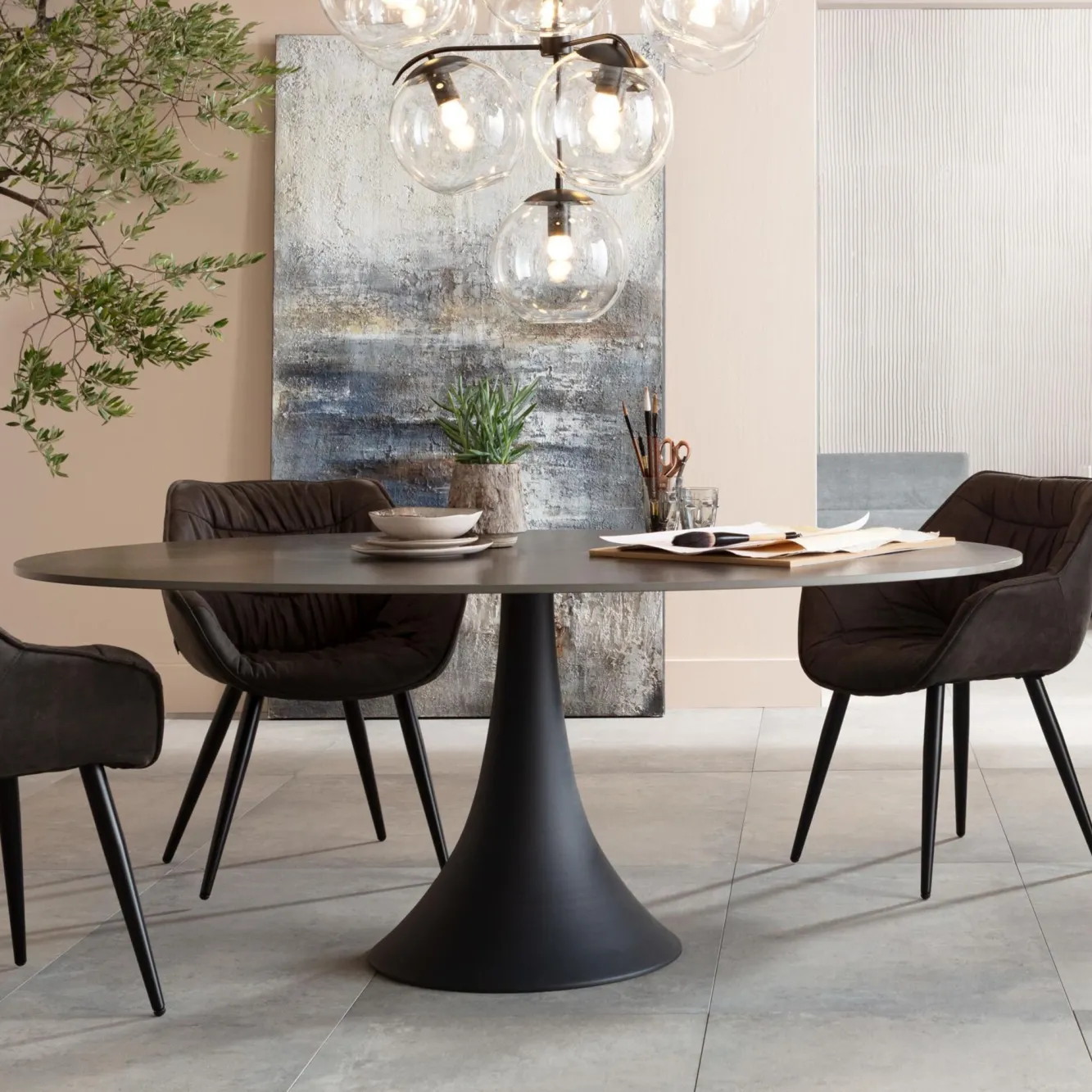 Fashion KARE Design Stół Grande Possibilita Black 180x120 cm - KARE