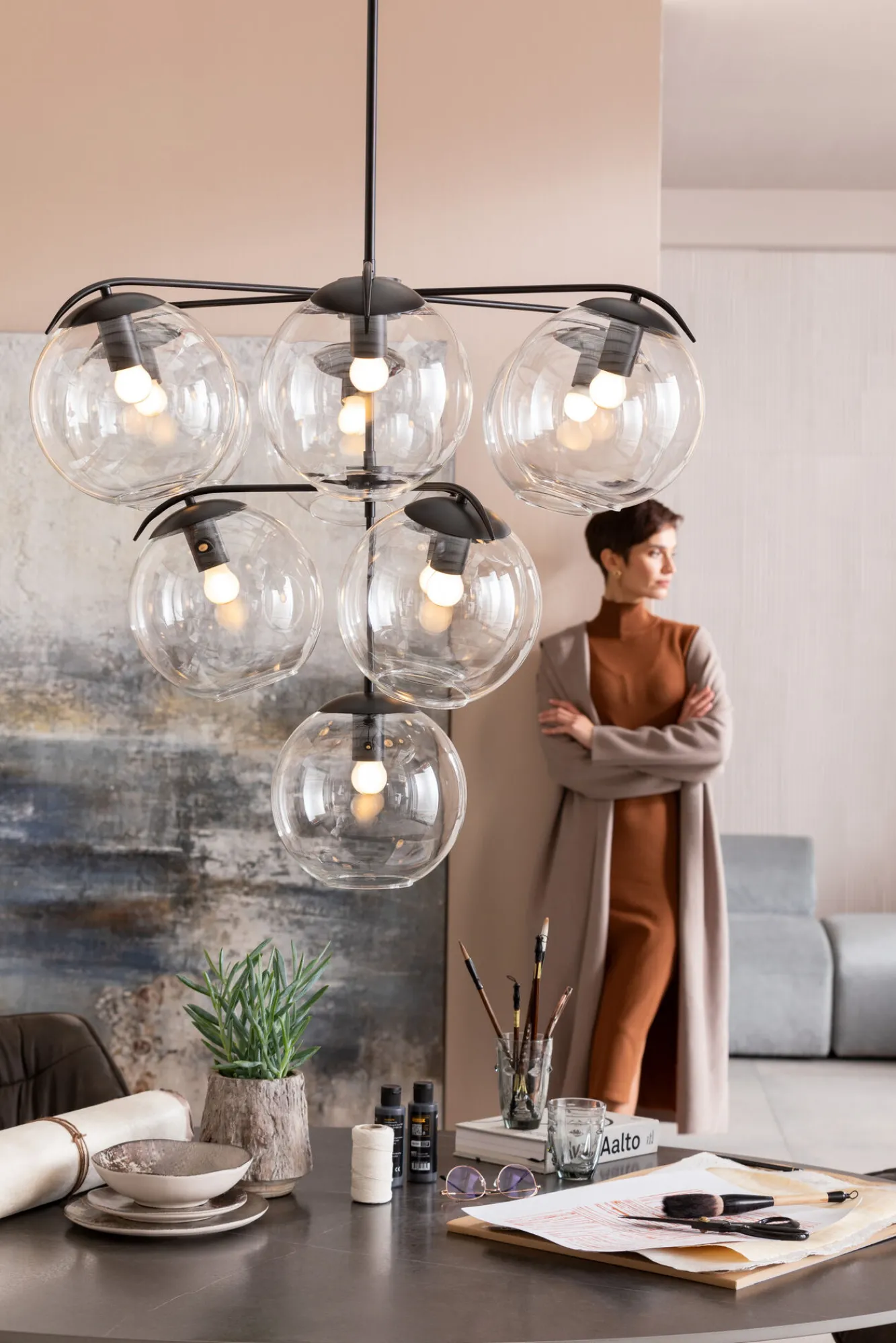 Fashion KARE Design Stół Grande Possibilita Black 180x120 cm - KARE