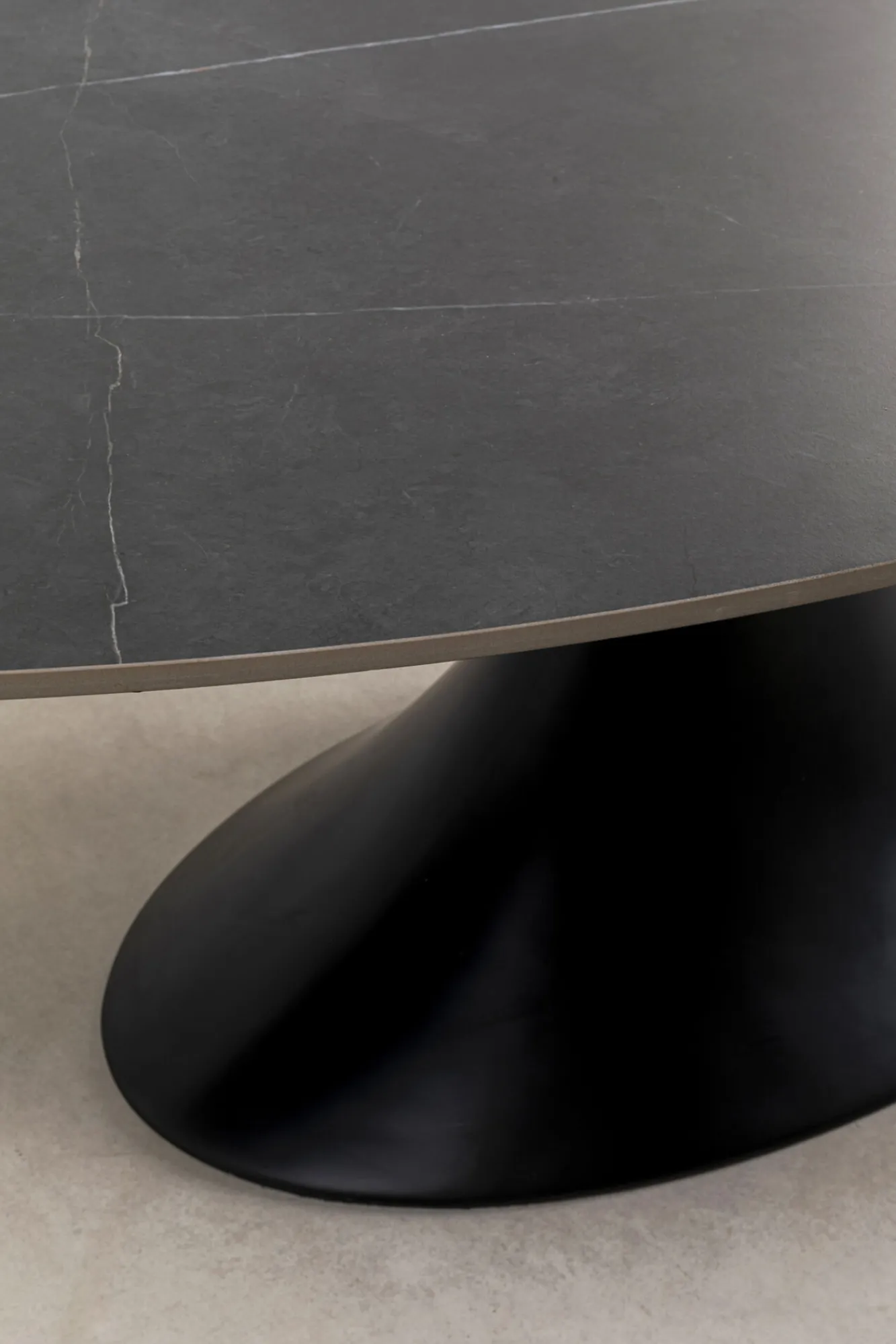 Online KARE Design Stół Grande Possibilita 220x120 cm czarny - blat marmur - KARE