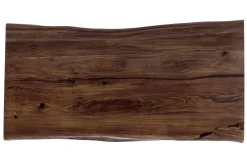 Hot KARE Design Stół Harmony Walnut 160x80 cm akacja nogi chromowe matowe - KARE
