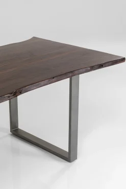 Hot KARE Design Stół Harmony Walnut 180x90 cm akacja nogi stalowe - KARE