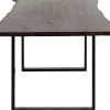 Discount KARE Design Stół Harmony Walnut 160x80 cm akacja nogi czarne - KARE