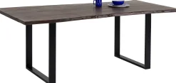 Hot KARE Design Stół Harmony Walnut 180x90 cm akacja nogi czarne - KARE