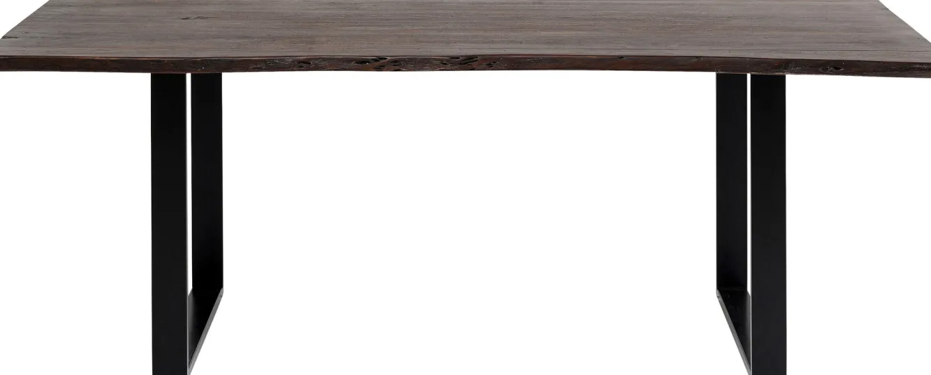 Hot KARE Design Stół Harmony Walnut 180x90 cm akacja nogi czarne - KARE
