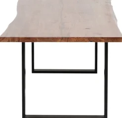 Hot KARE Design Stół Harmony Walnut 180x90 cm akacja nogi czarne - KARE