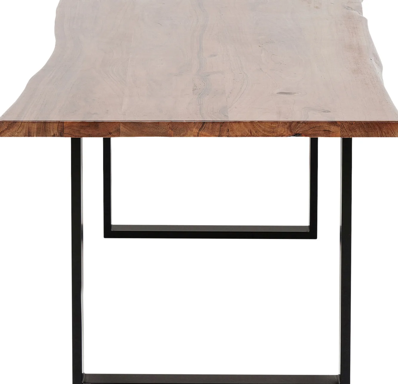 Hot KARE Design Stół Harmony Walnut 180x90 cm akacja nogi czarne - KARE