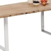 Online KARE Design Stół Harmony 200x100 cm akacja nogi chromowe matowe - KARE
