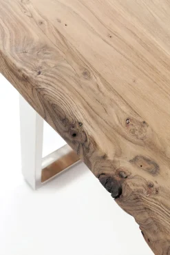 Online KARE Design Stół Harmony 200x100 cm akacja nogi chromowe matowe - KARE