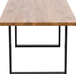 Best KARE Design Stół Jackie 160x80 cm dąb - nogi czarne - KARE